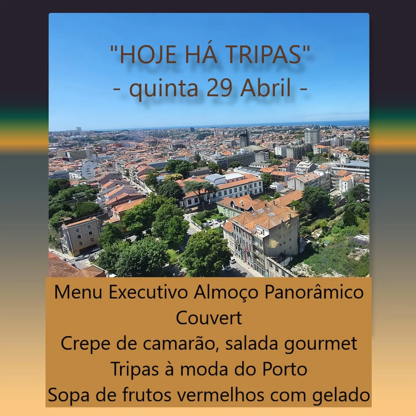 Tripas com panorâmica