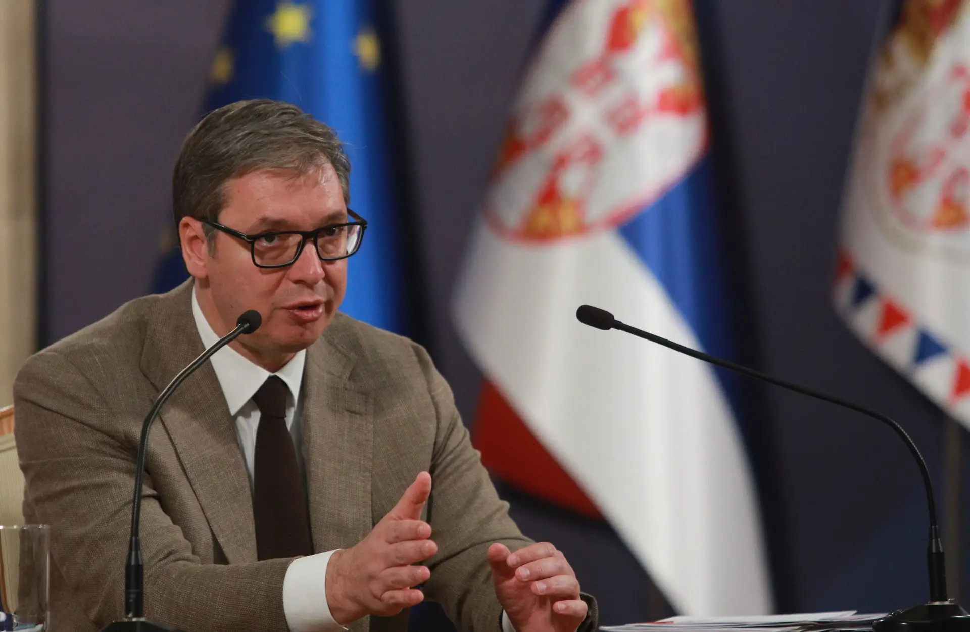 Aleksandar Vucic, presidente da Sérvia