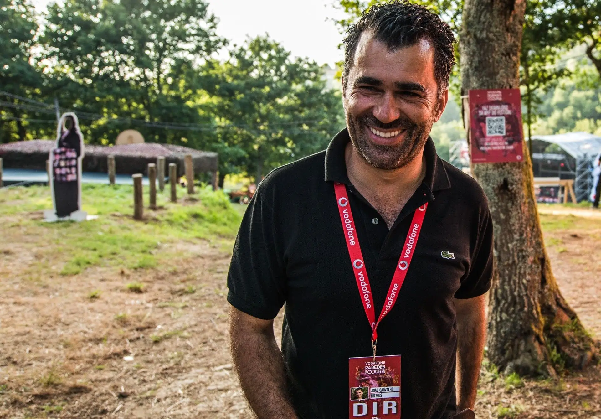 João Carvalho, organizador do festival Vodafone Paredes de Coura