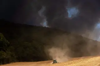 Thierville, na Normândia, no norte de França