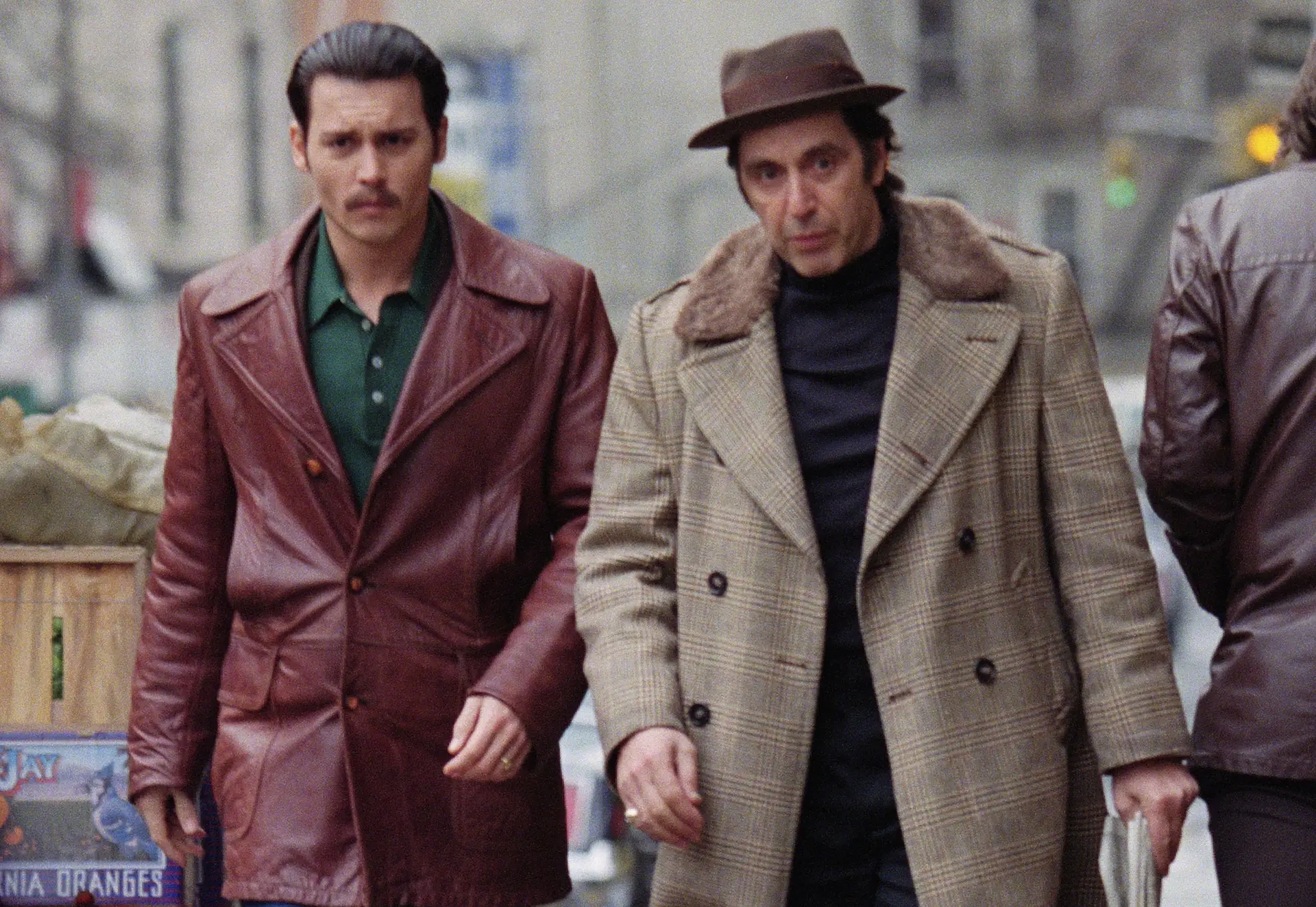 Johnny Depp e Al Pacino em 1996