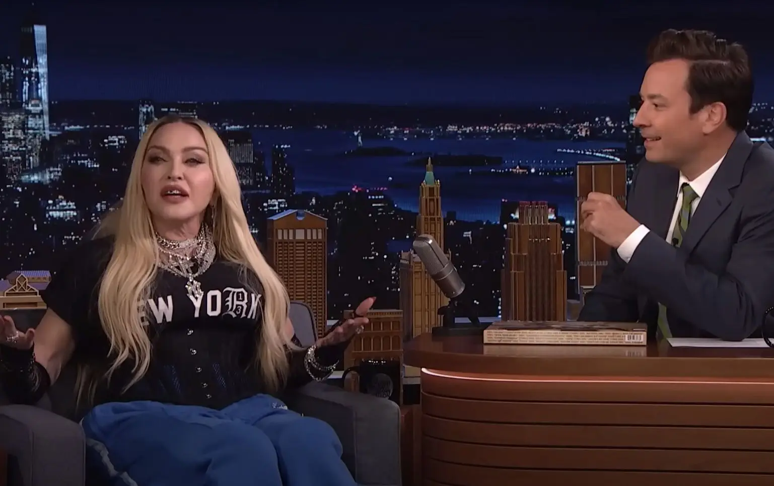 Madonna e Jimmy Fallon