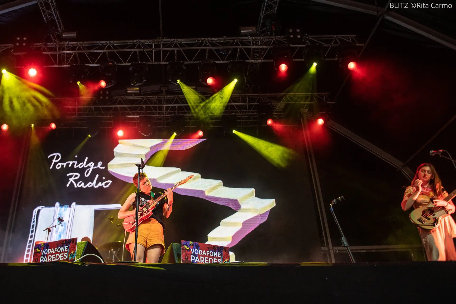Porridge Radio no Vodafone Paredes de Coura 2022