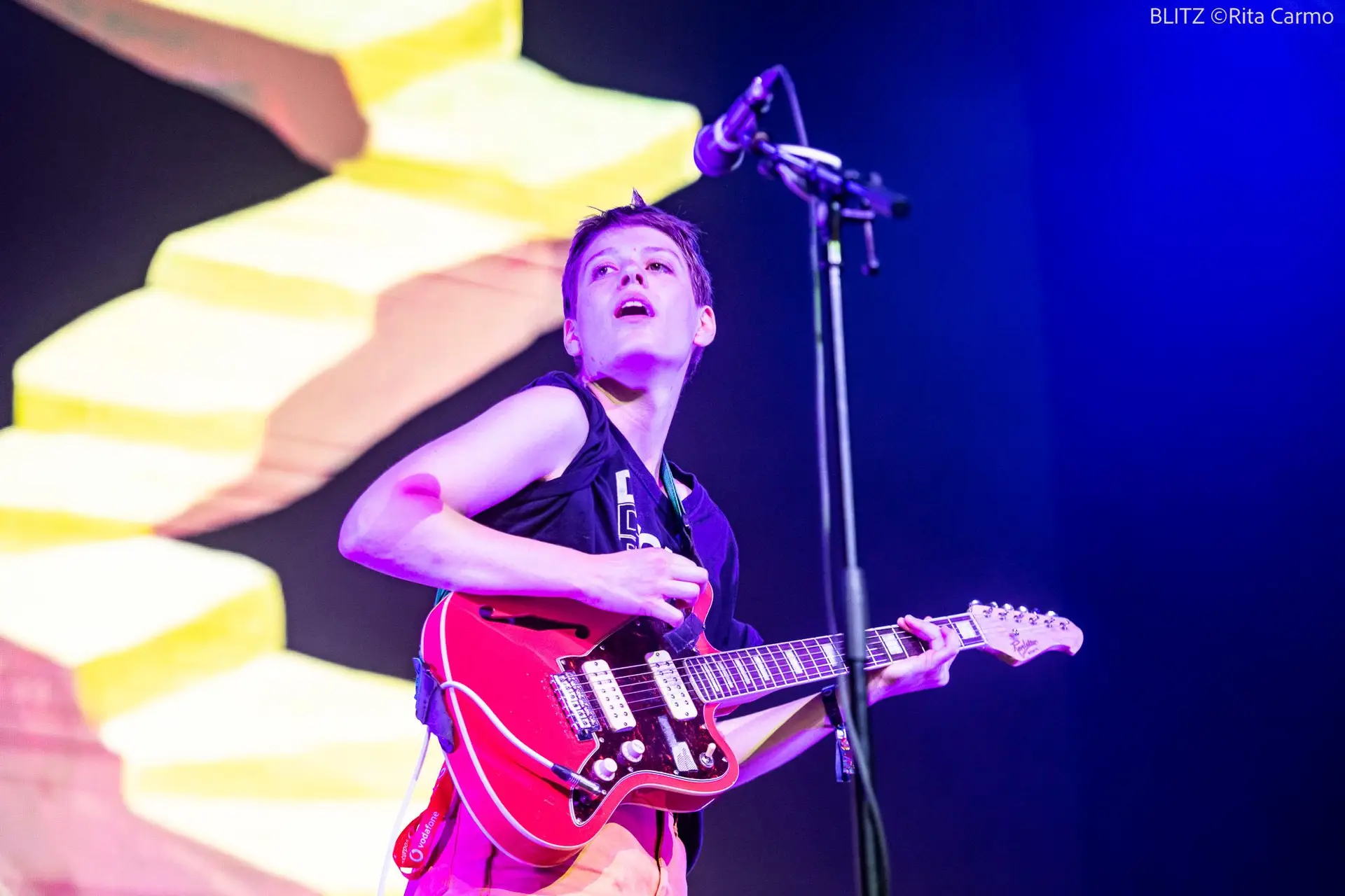 Porridge Radio no Vodafone Paredes de Coura 2022