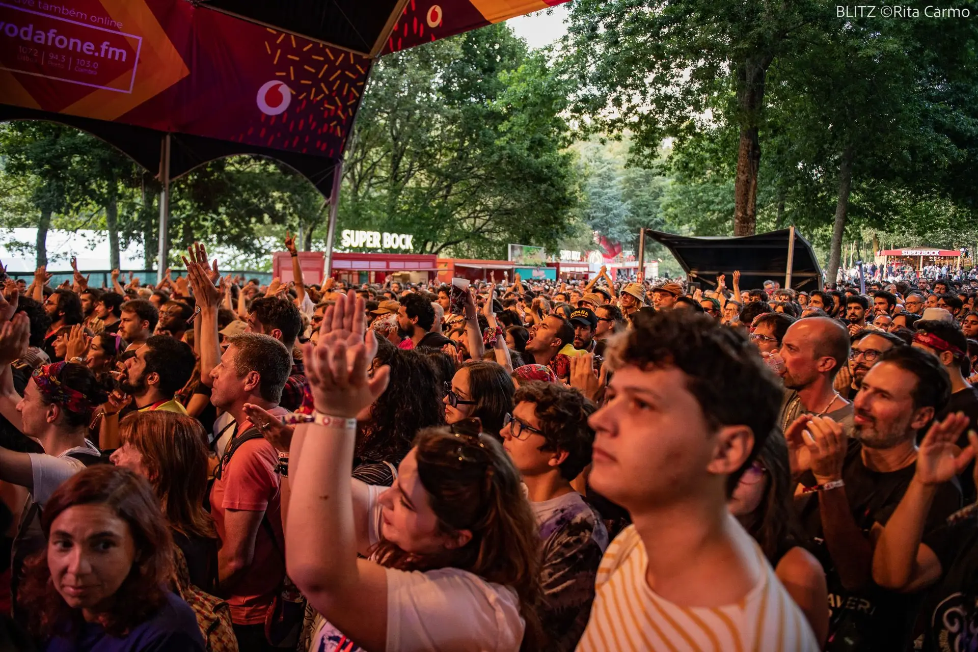 Porridge Radio no Vodafone Paredes de Coura 2022