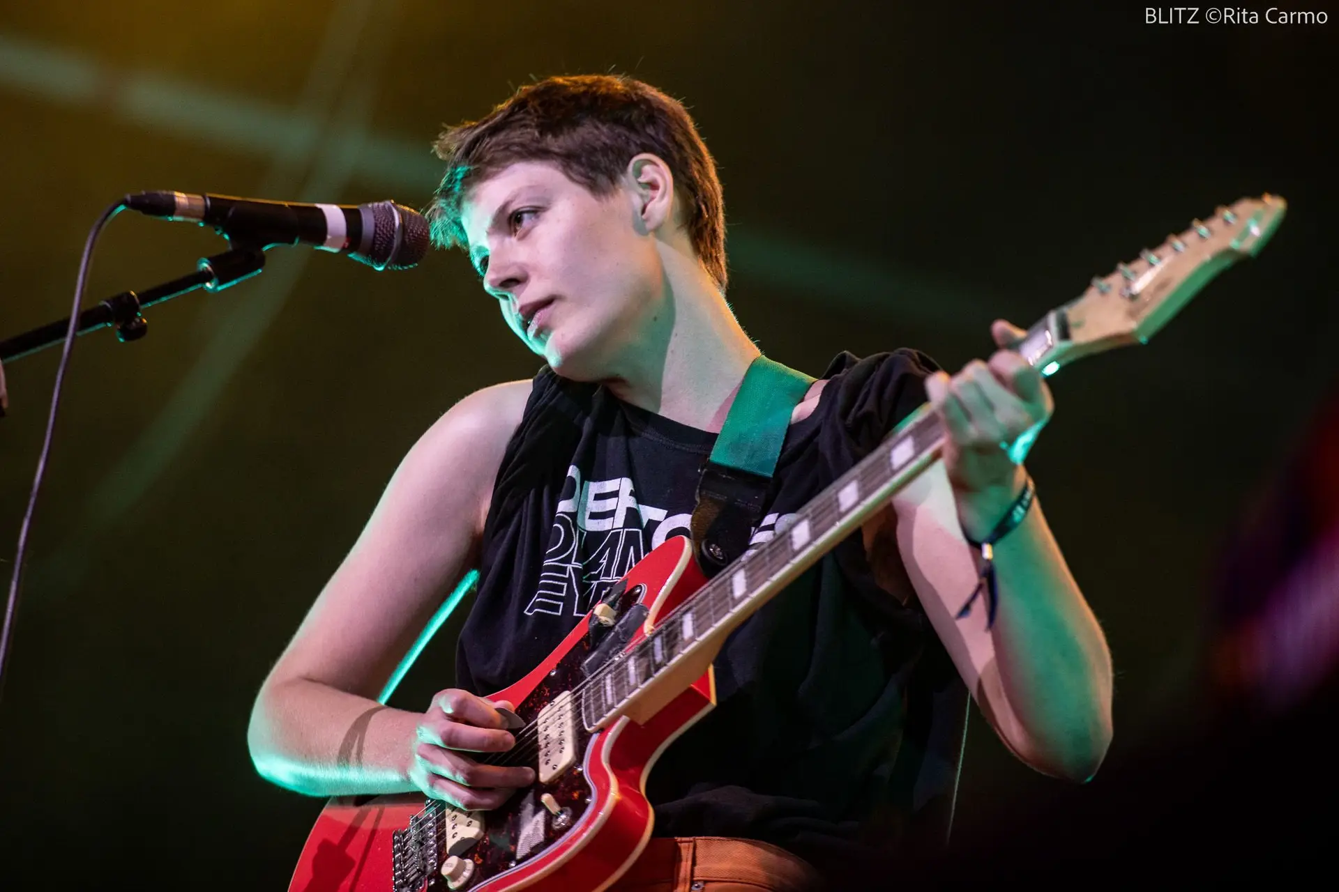 Porridge Radio no Vodafone Paredes de Coura 2022