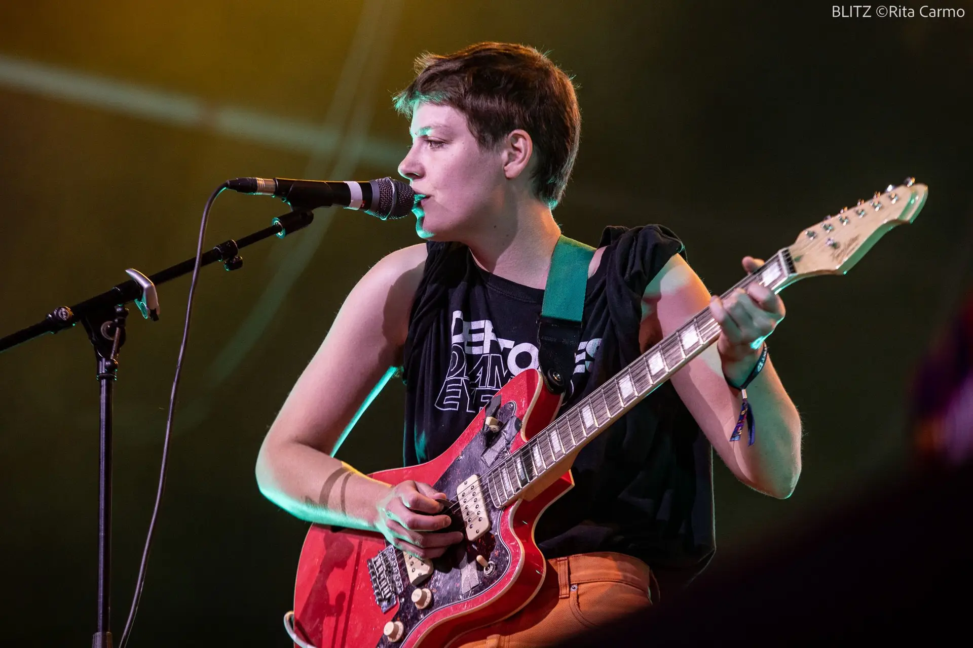 Porridge Radio no Vodafone Paredes de Coura 2022