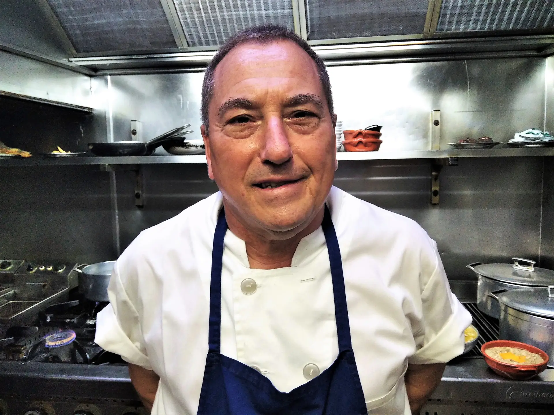 Alberto Gomes, o atual cozinheiro do Bota Alta