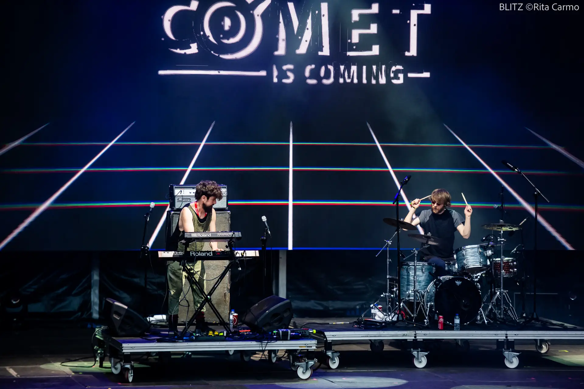 The Comet is Coming no Vodafone Paredes de Coura 2022