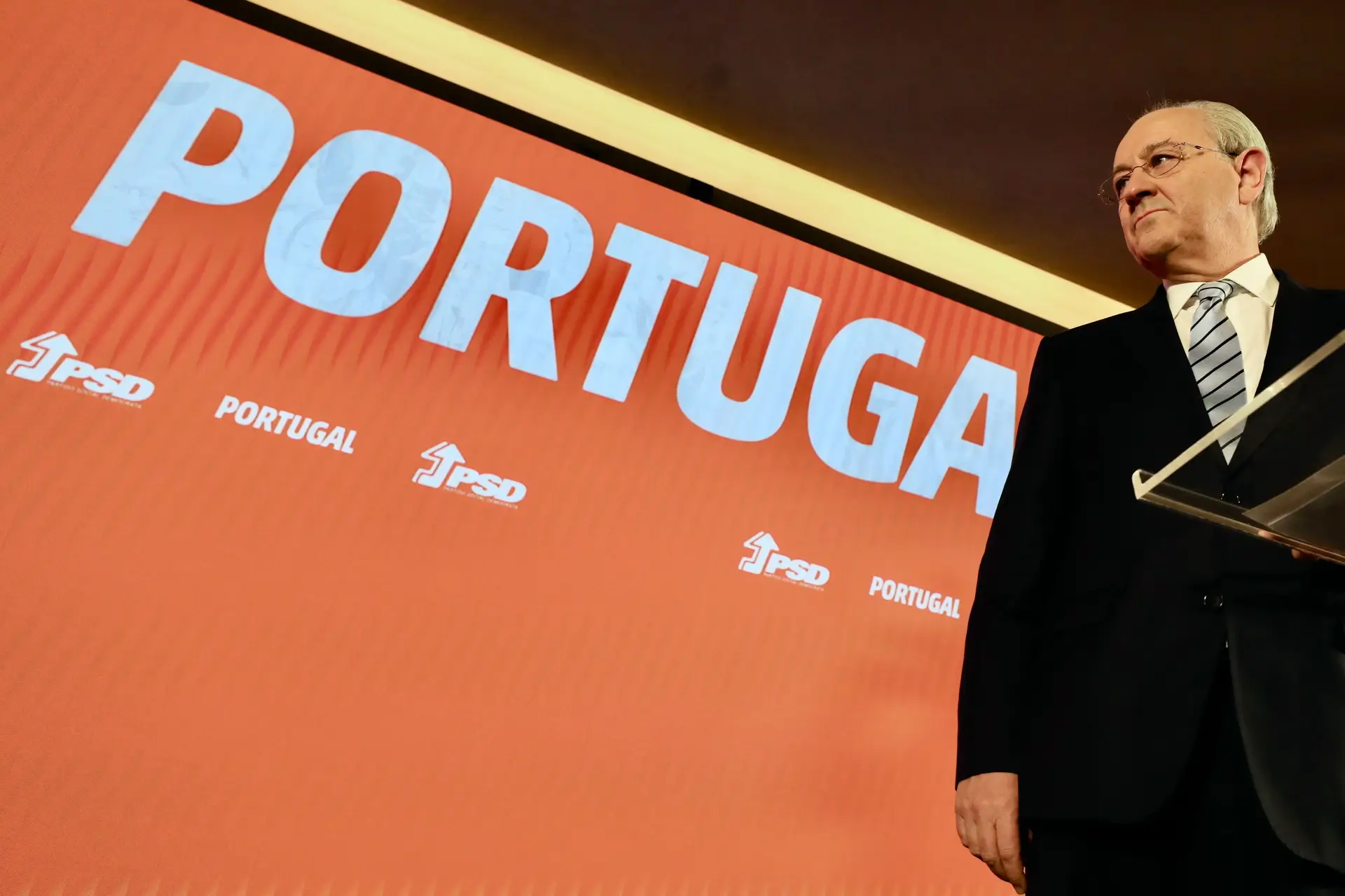 Rui Rio na noite eleitoral para as legislativas 2022