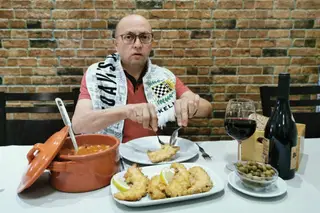 Sebastião Couto ataca com o Arroz de polvo com filetes do mesmo