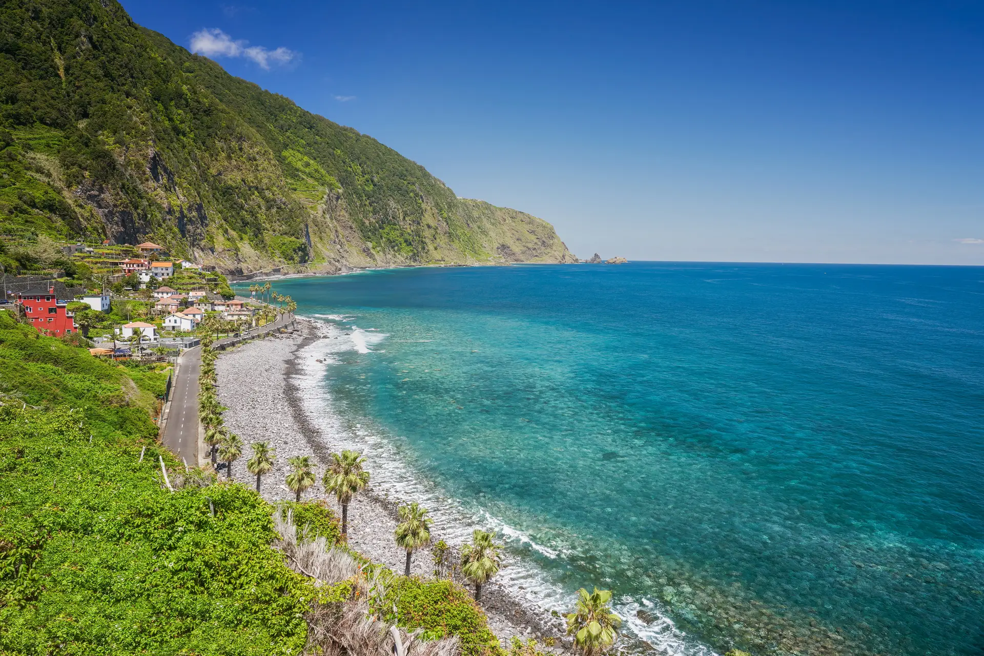 Complexo balnear da Laje ou praia da Jamaica, na Madeira