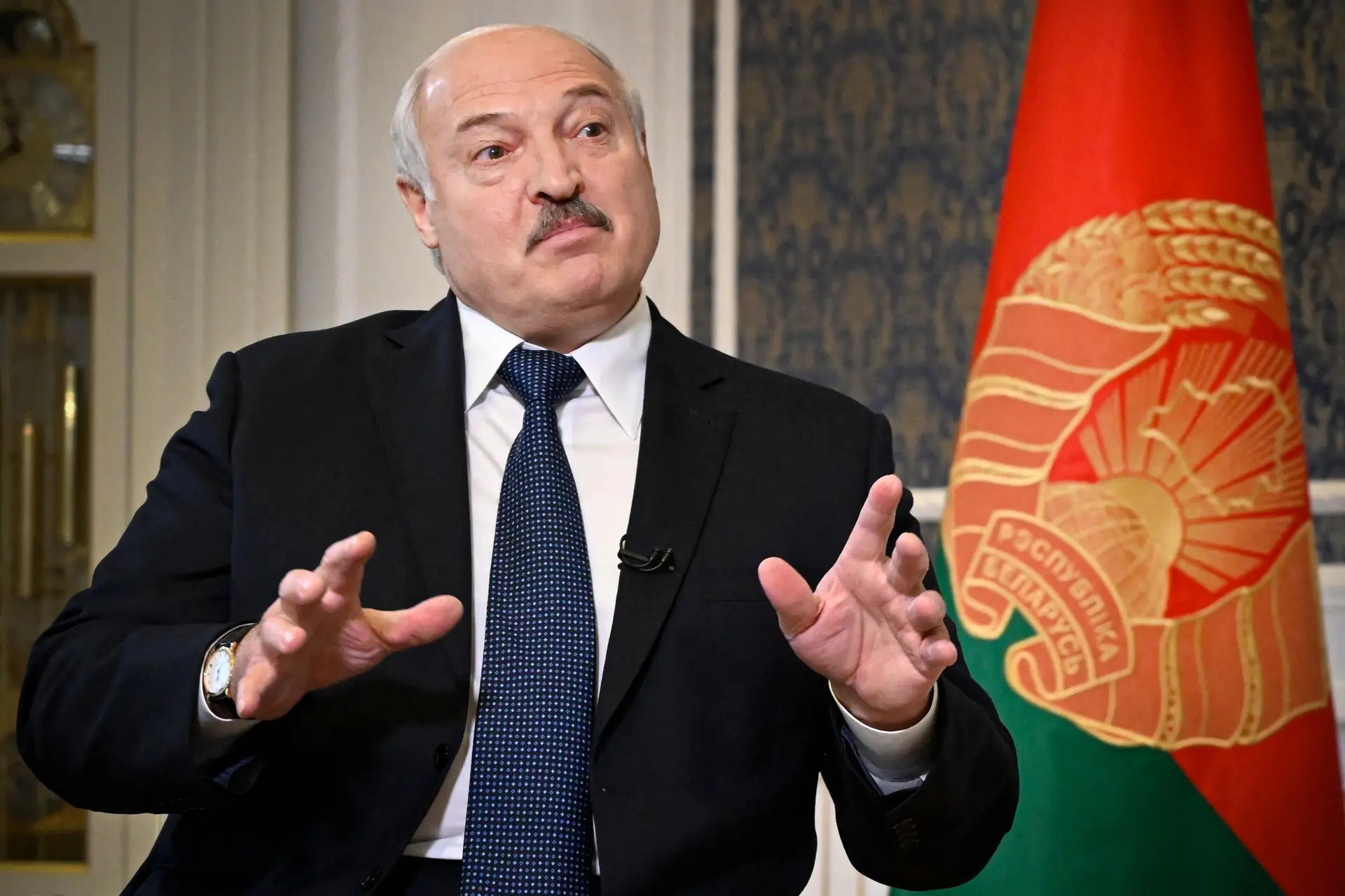 Líder Bielorrusso E Aliado De Moscovo, Alexander Lukashenko, Inicia ...