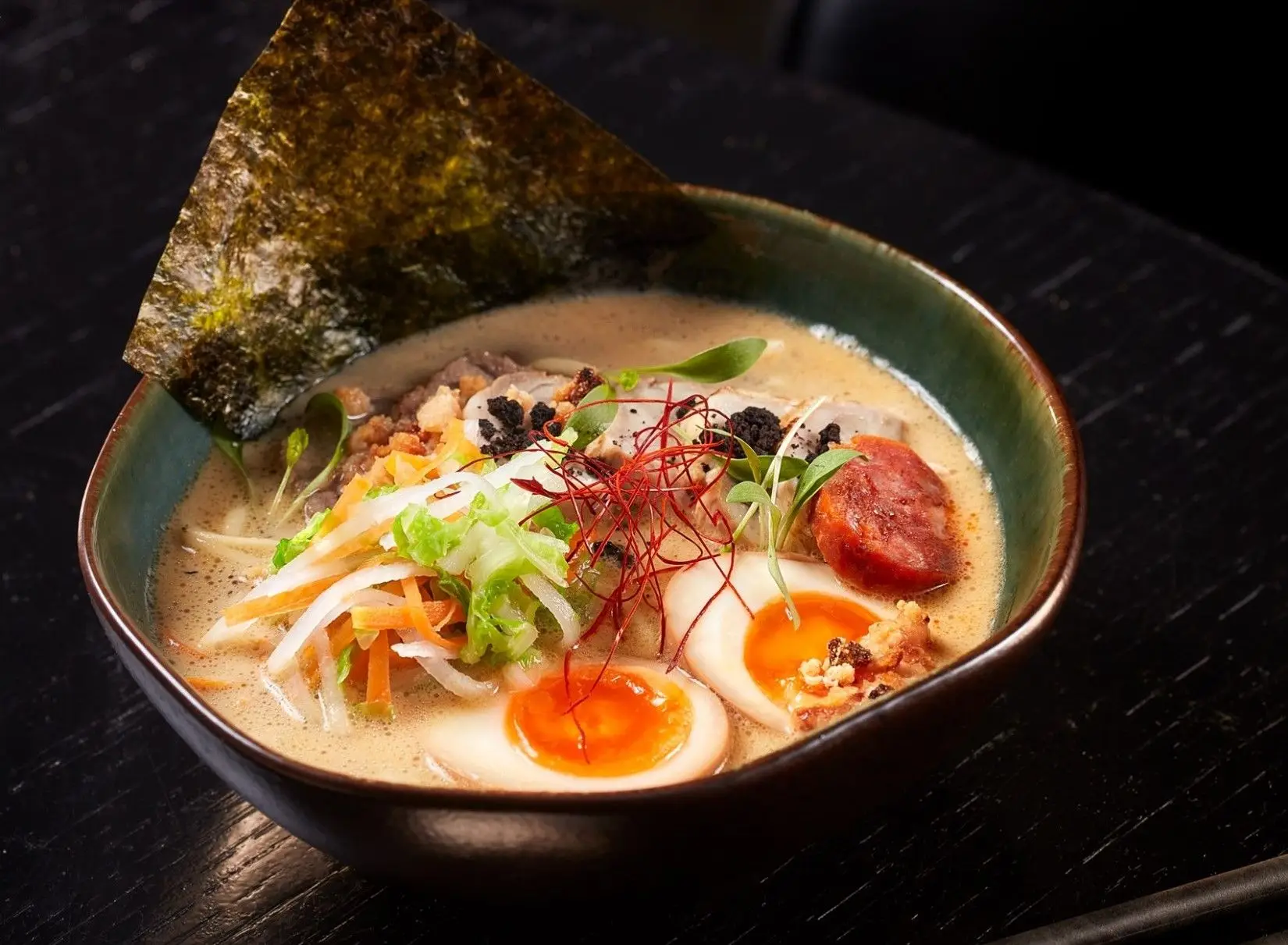 Ramen "Como um cozido à portuguesa" do restaurante Sensai