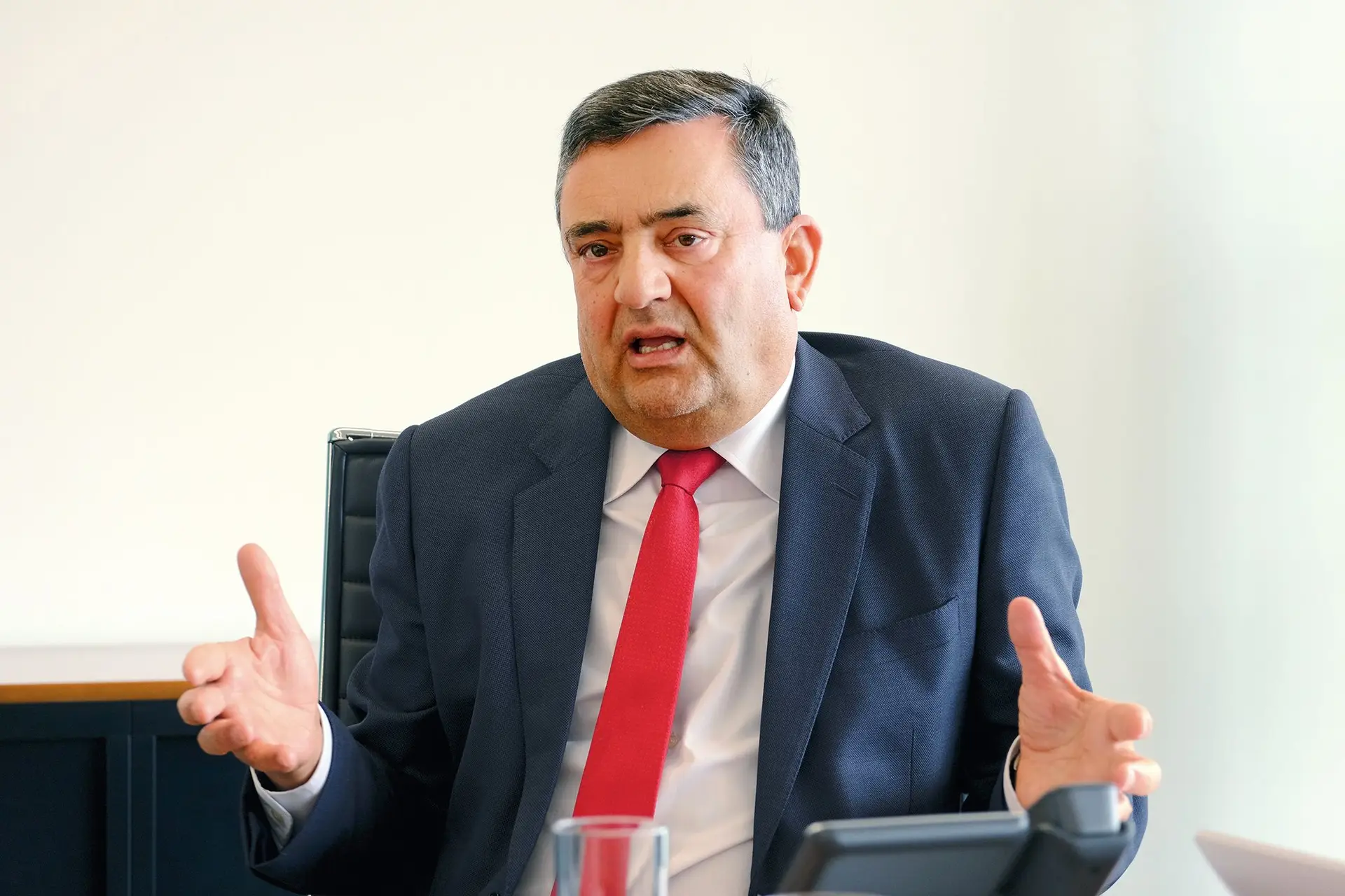 Licínio Pina é o presidente executivo do grupo Crédito Agrícola desde 2013