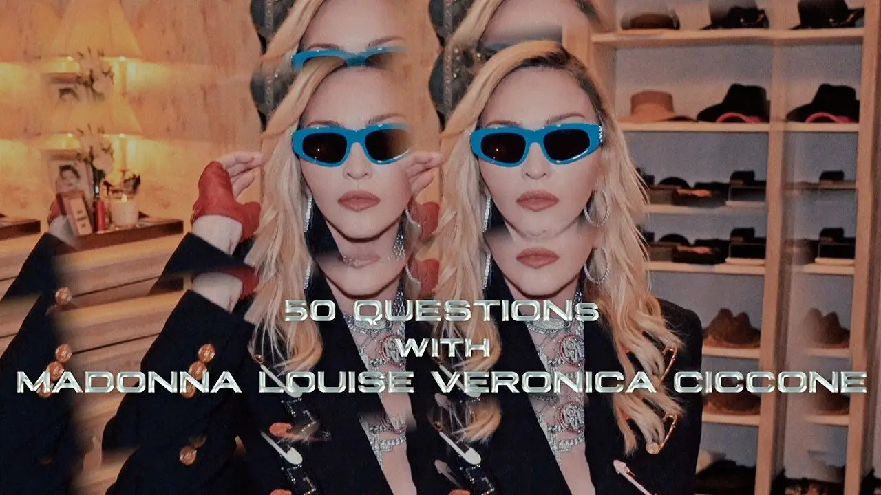 Madonna responde a tudo: o prazer culpado, o maior arrependimento e a importância do sexo