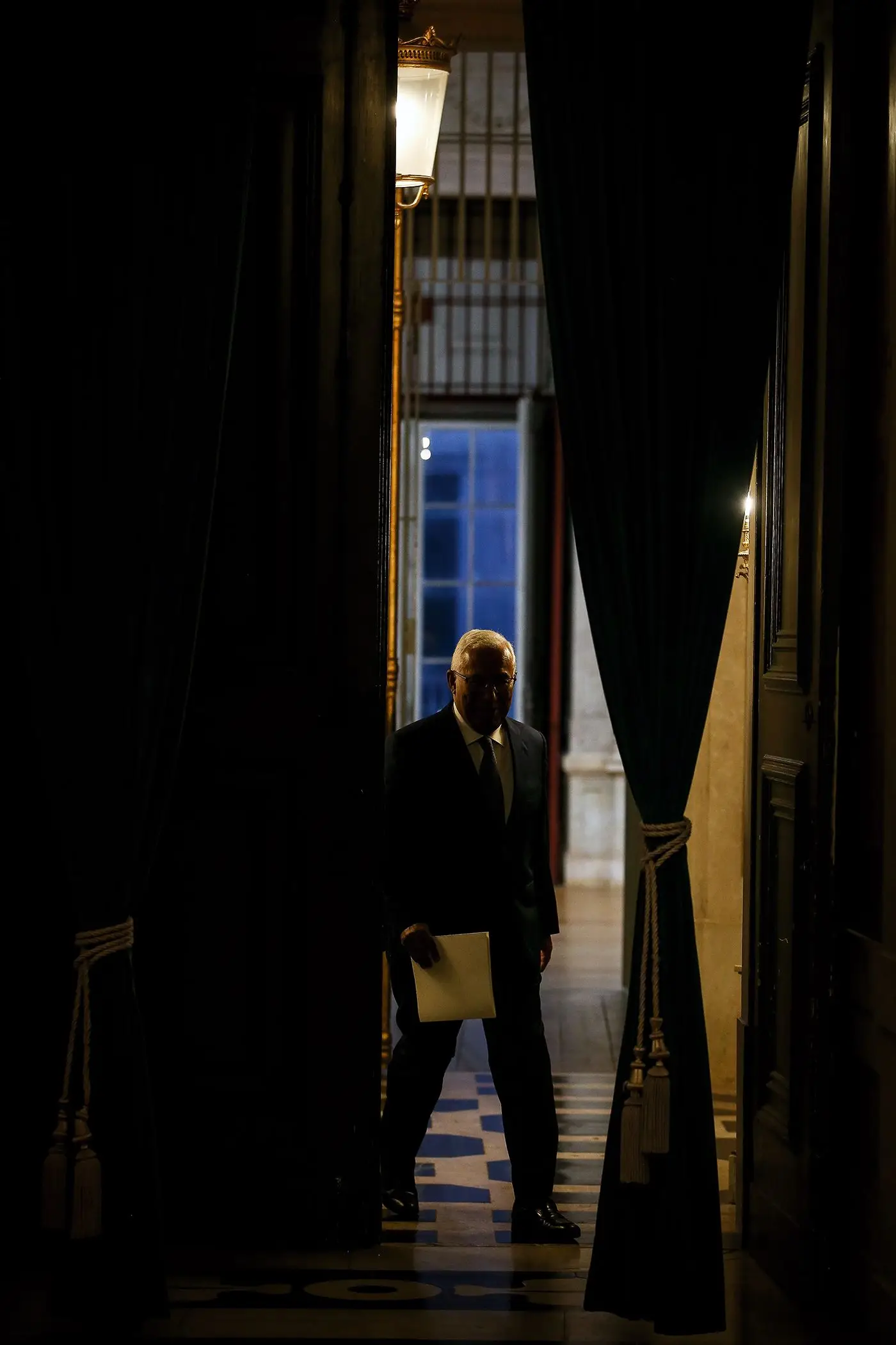 António Costa no Palácio da Ajuda onde anunciou as medidas de resposta à inflação e abriu uma polémica sobre pensões