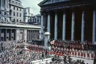 Proclamação da rainha Isabel II, em 1952