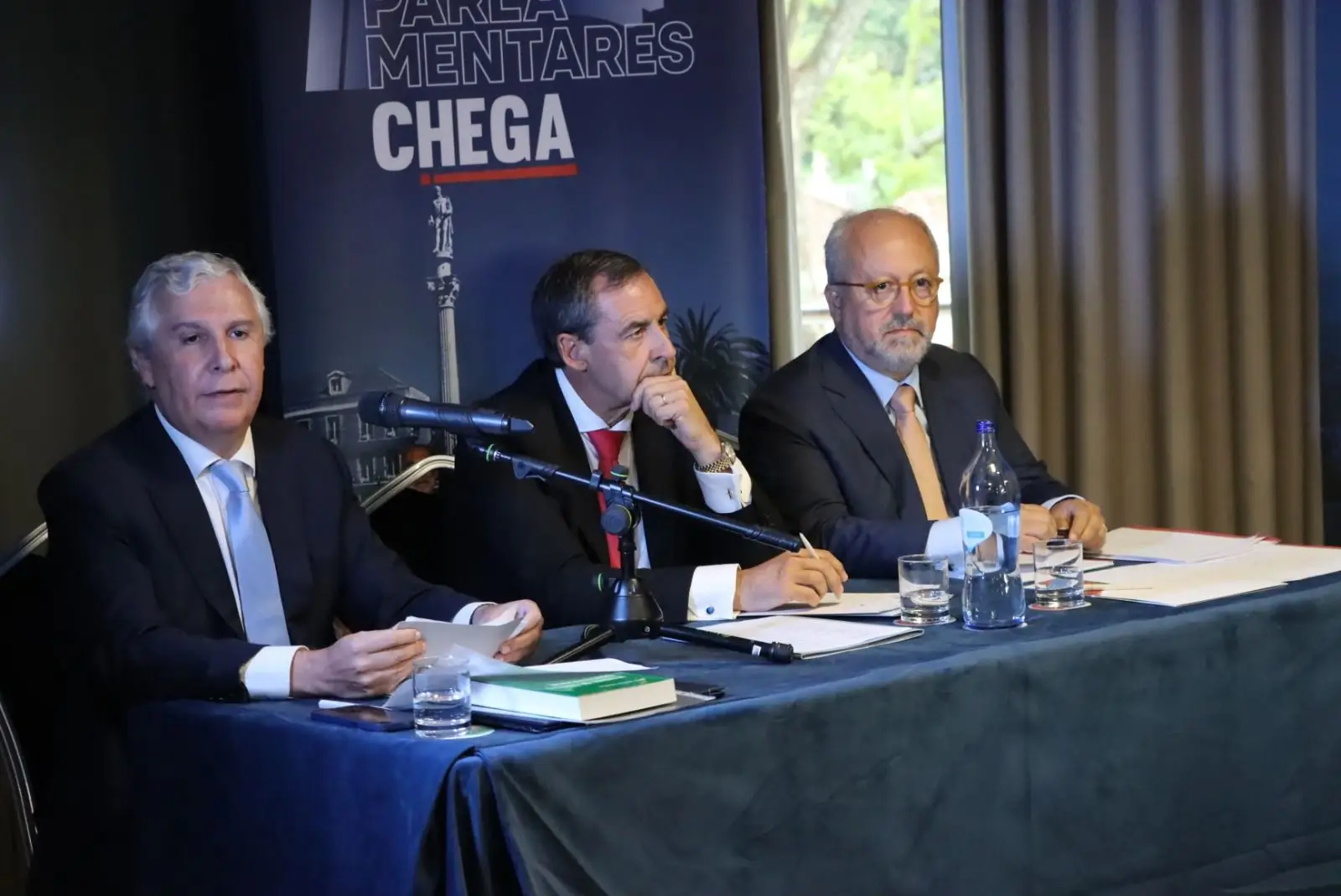 Jorge Bacelar Gouveia, Rui Gomes da Silva e Raul Soares da Veiga