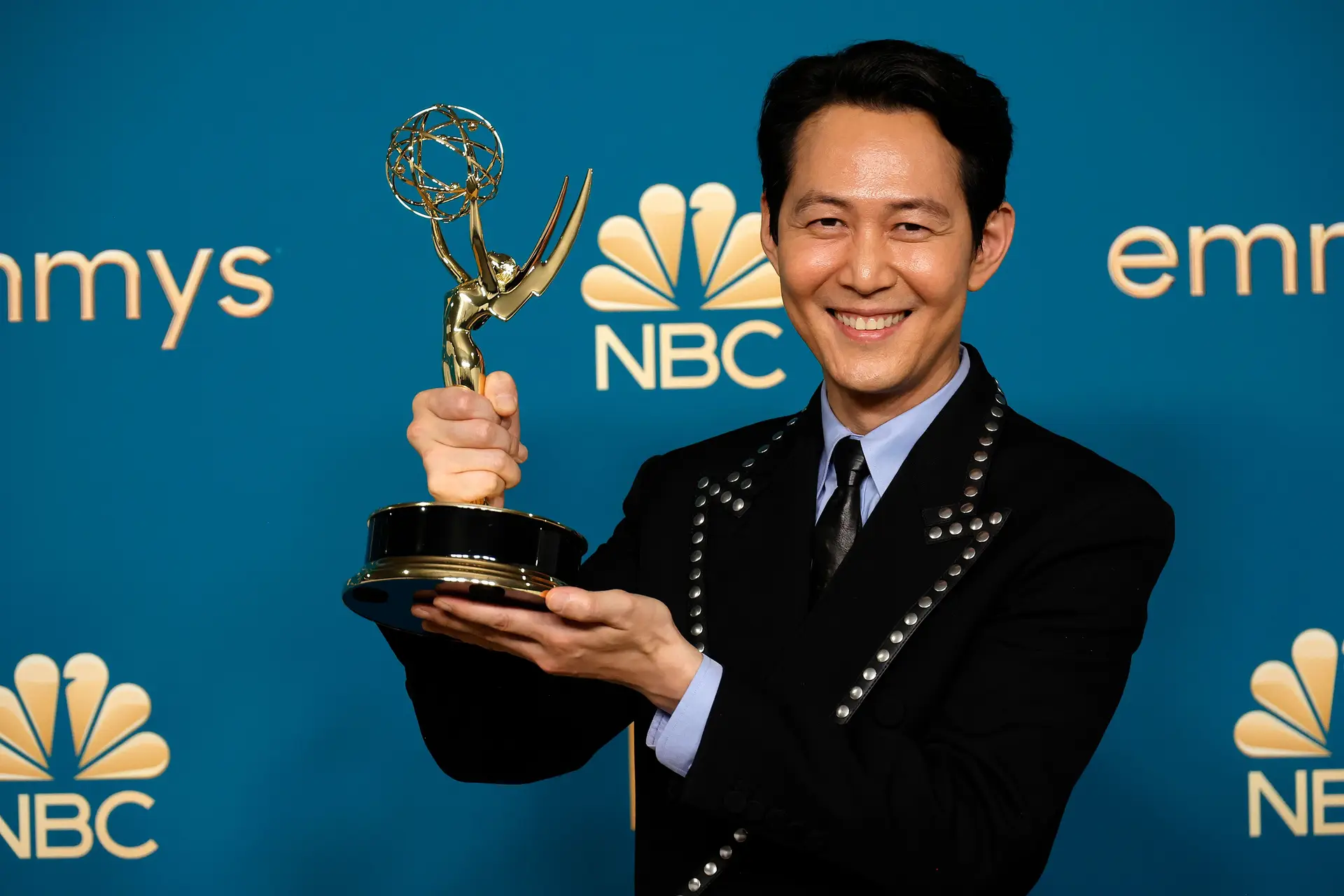 Lee Jung-jae, vencedor na categoria de Melhor Ator por "Squid Game"