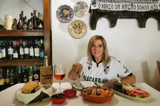 Maria José contra-ataca com o Arroz de Pato