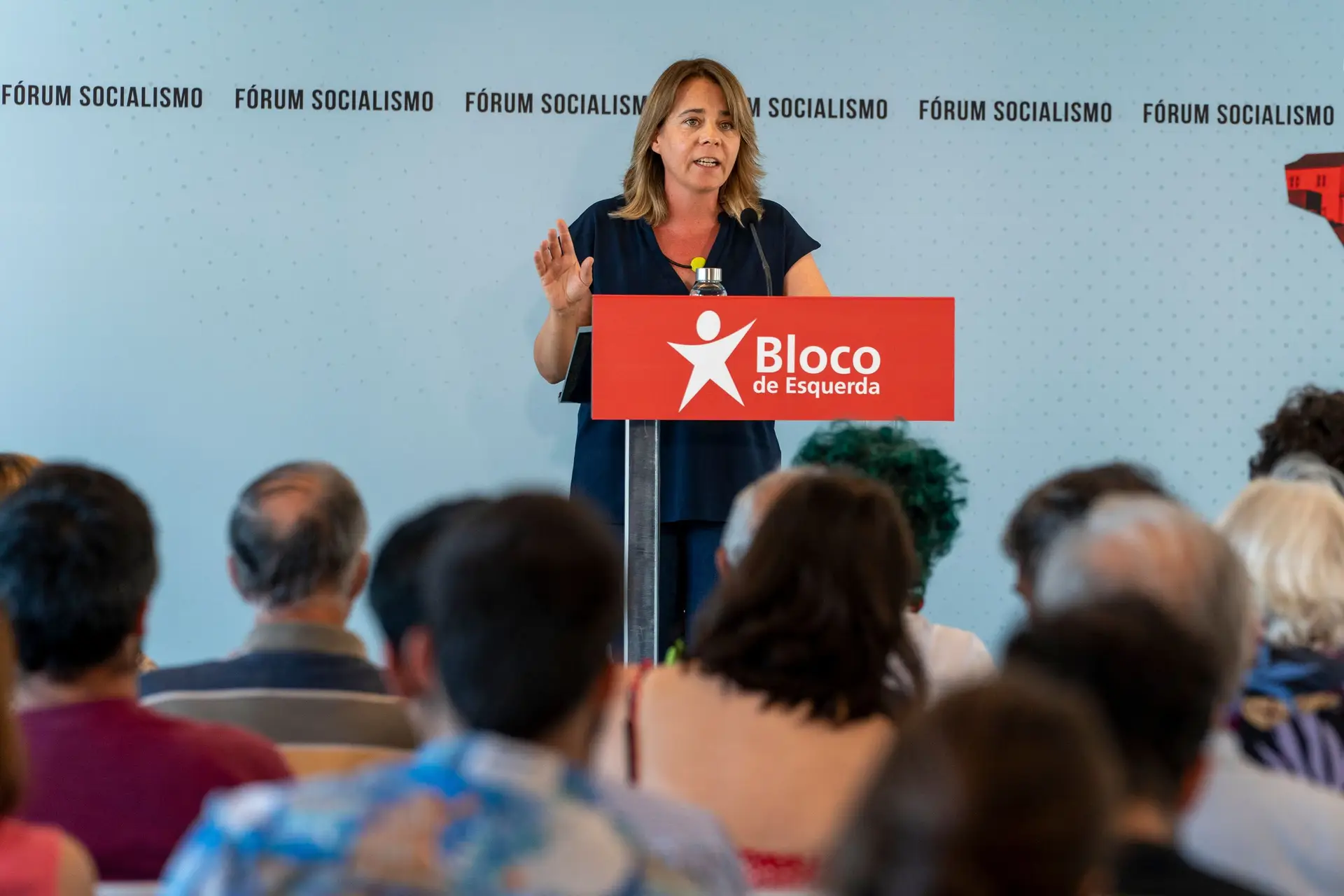 Catarina Martins, líder do Bloco de Esquerda