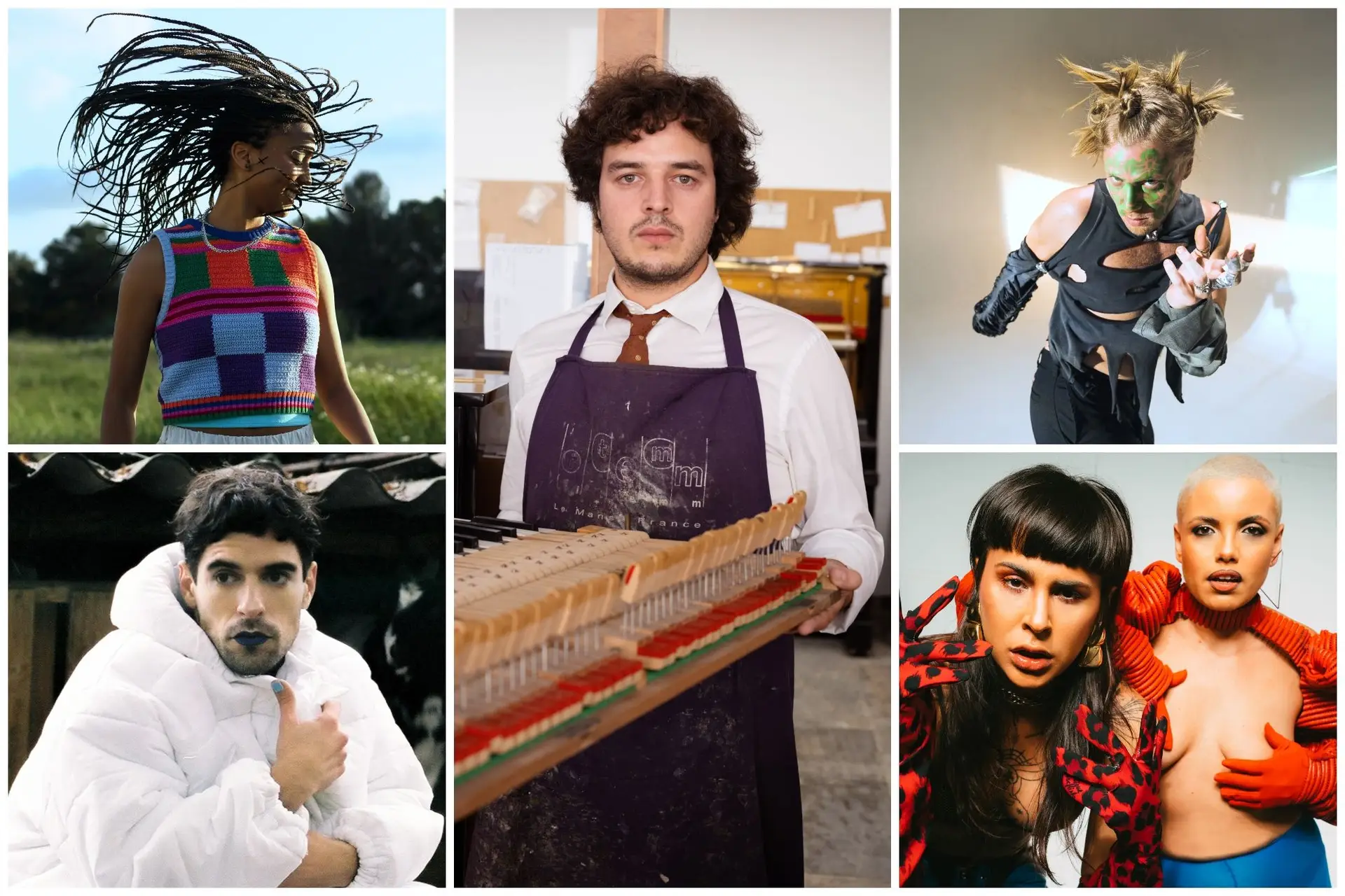 Soluna, Tomás Wallenstein, David Sabbag, Trypas Corassão e Filipe Sambado no festival MIL