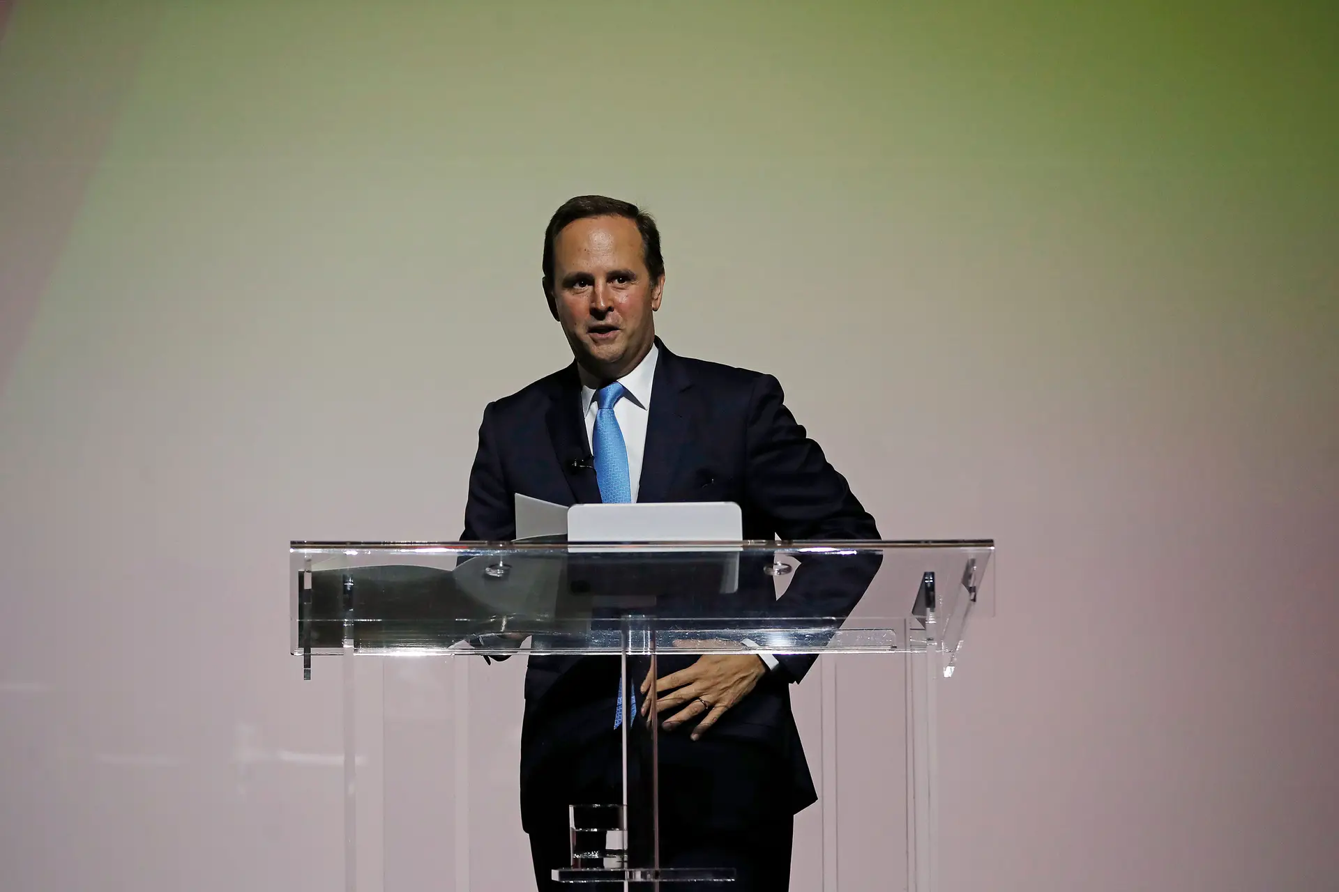 Fernando Medina, ministro das Finanças, no Congresso dos Contabilistas