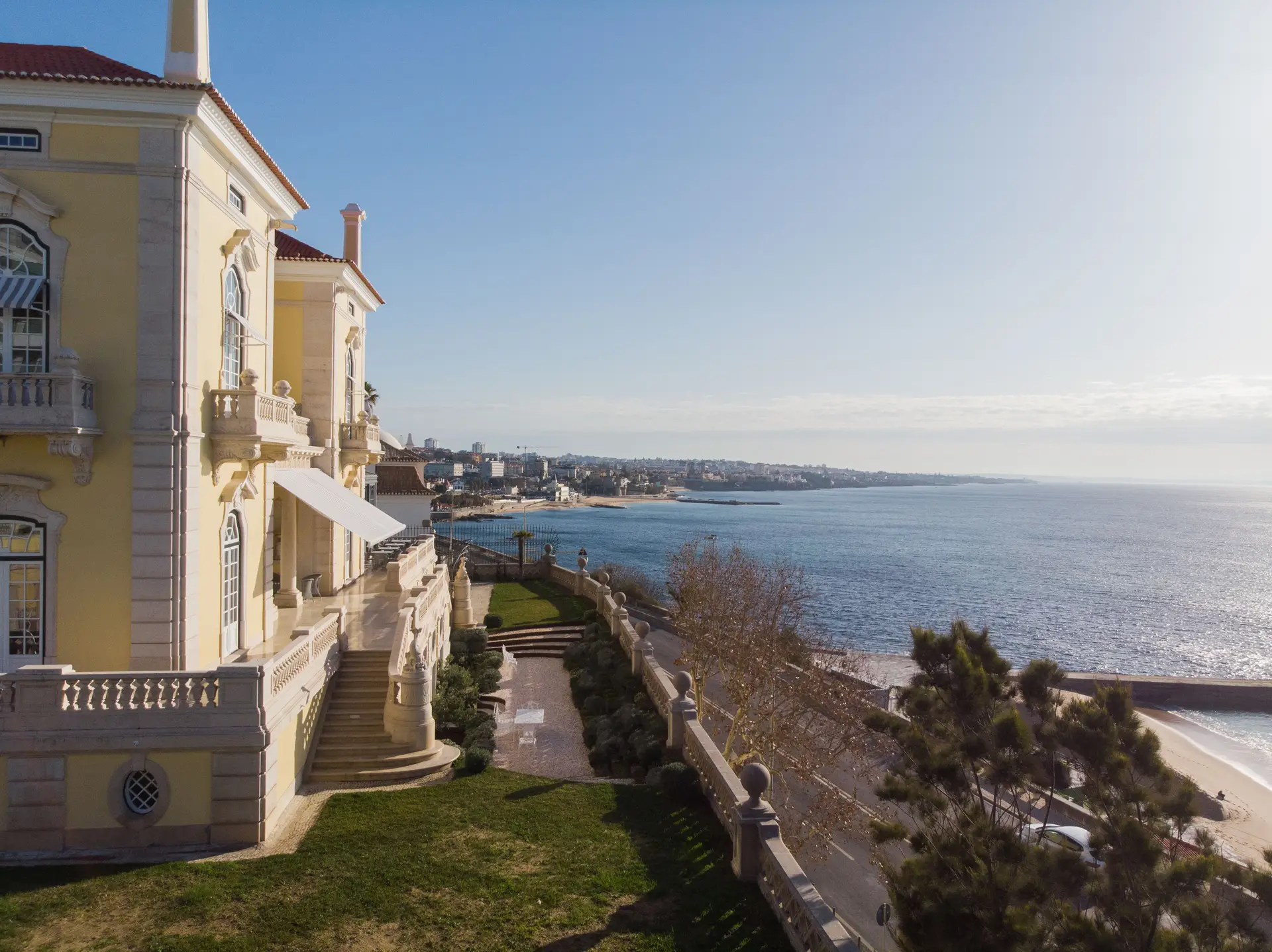 Com vista para o mar, palacete premiado no Estoril renasce como hotel de luxo