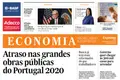 Atraso nas grandes obras públicas do Portugal 2020