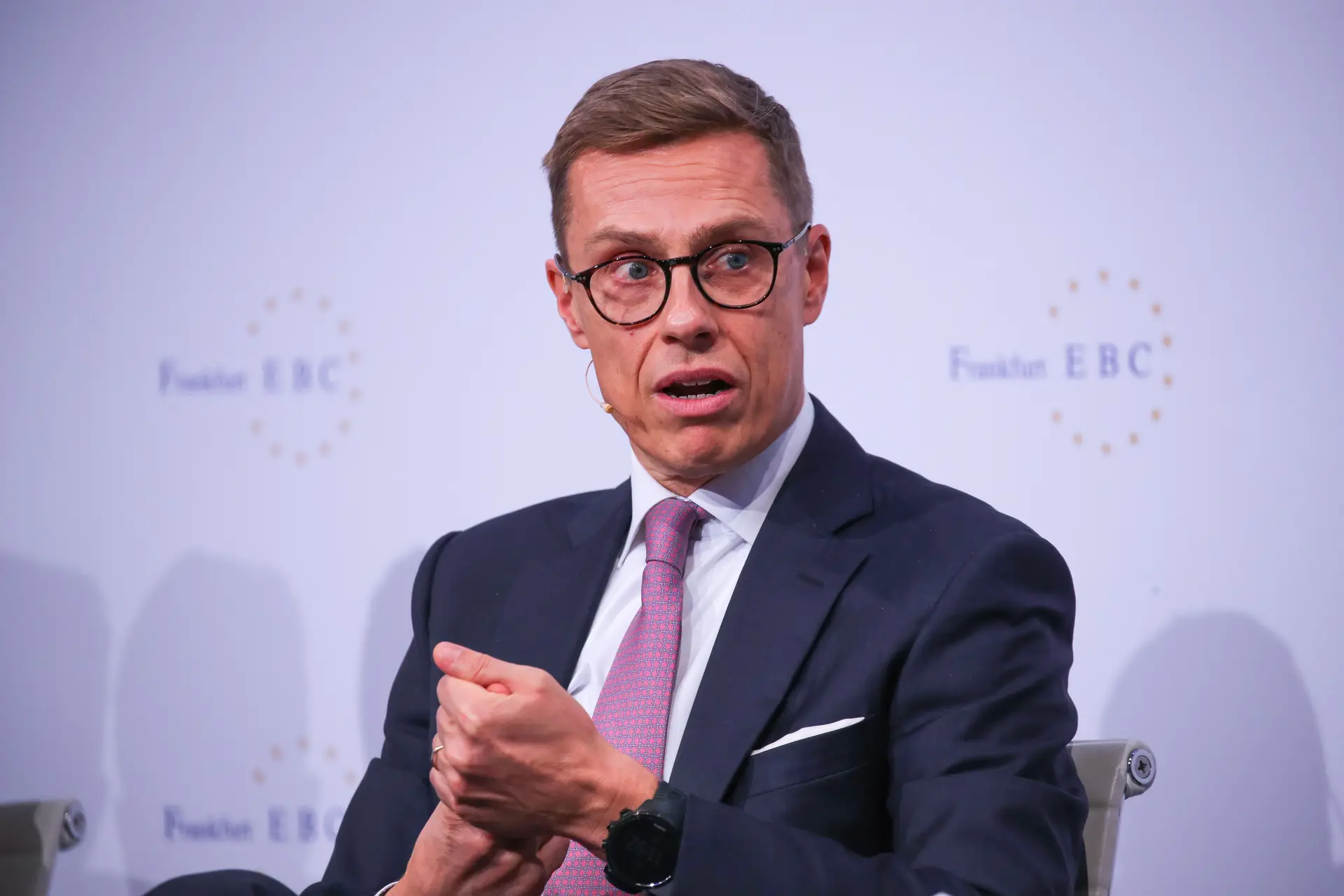 Alexander Stubb, como vice-presidents do Banco Europeu de Investimento, em novembro de 2019