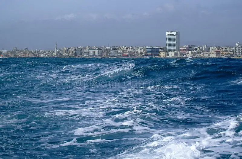 O naufrágio ocorreu ao largo da cidade de tartus