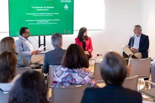 Inês Ferreira, da Altice, acredita que o 5G irá acelerar o desenvolvimento das cidades inteligentes e sustentáveis