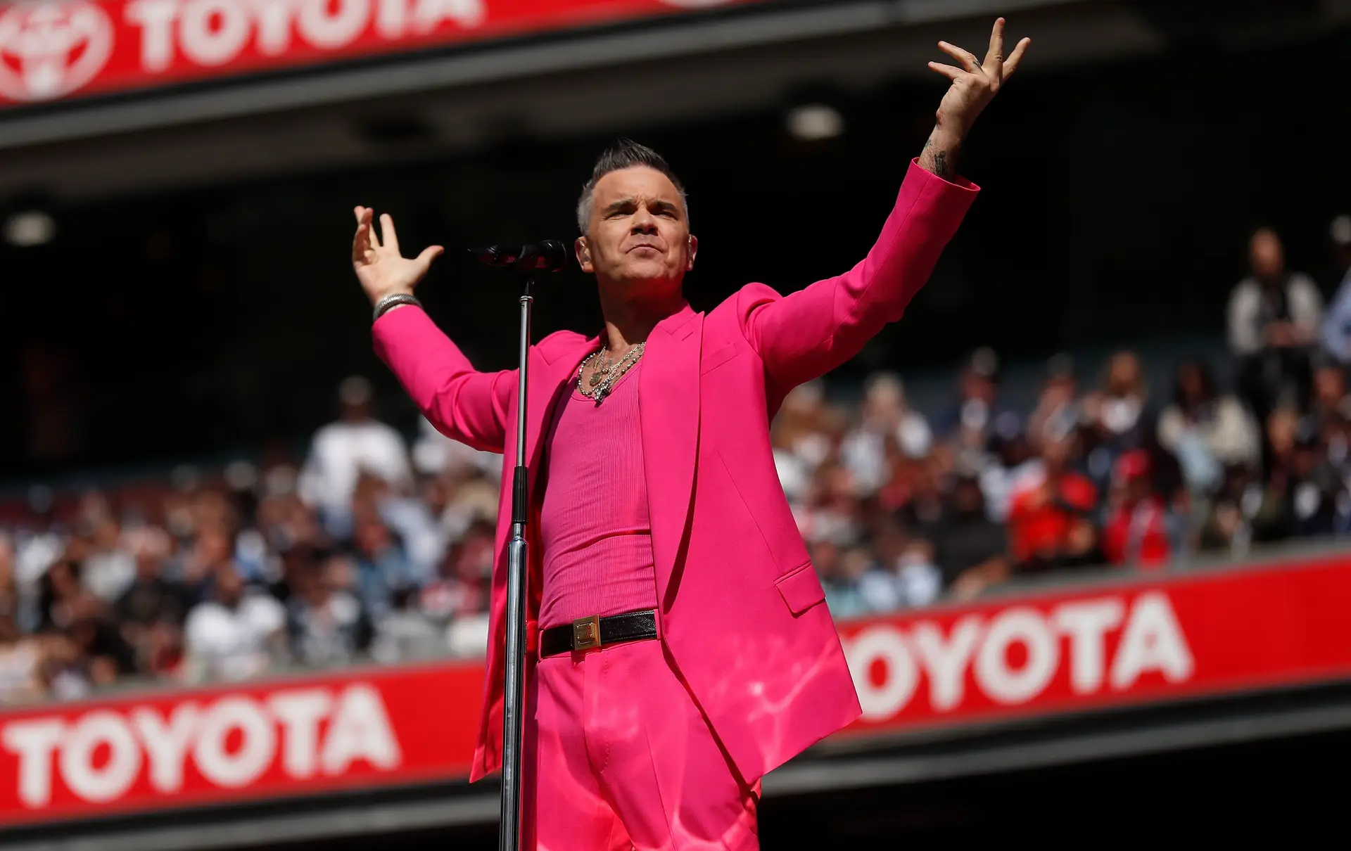 Robbie Williams em Portugal em 2023