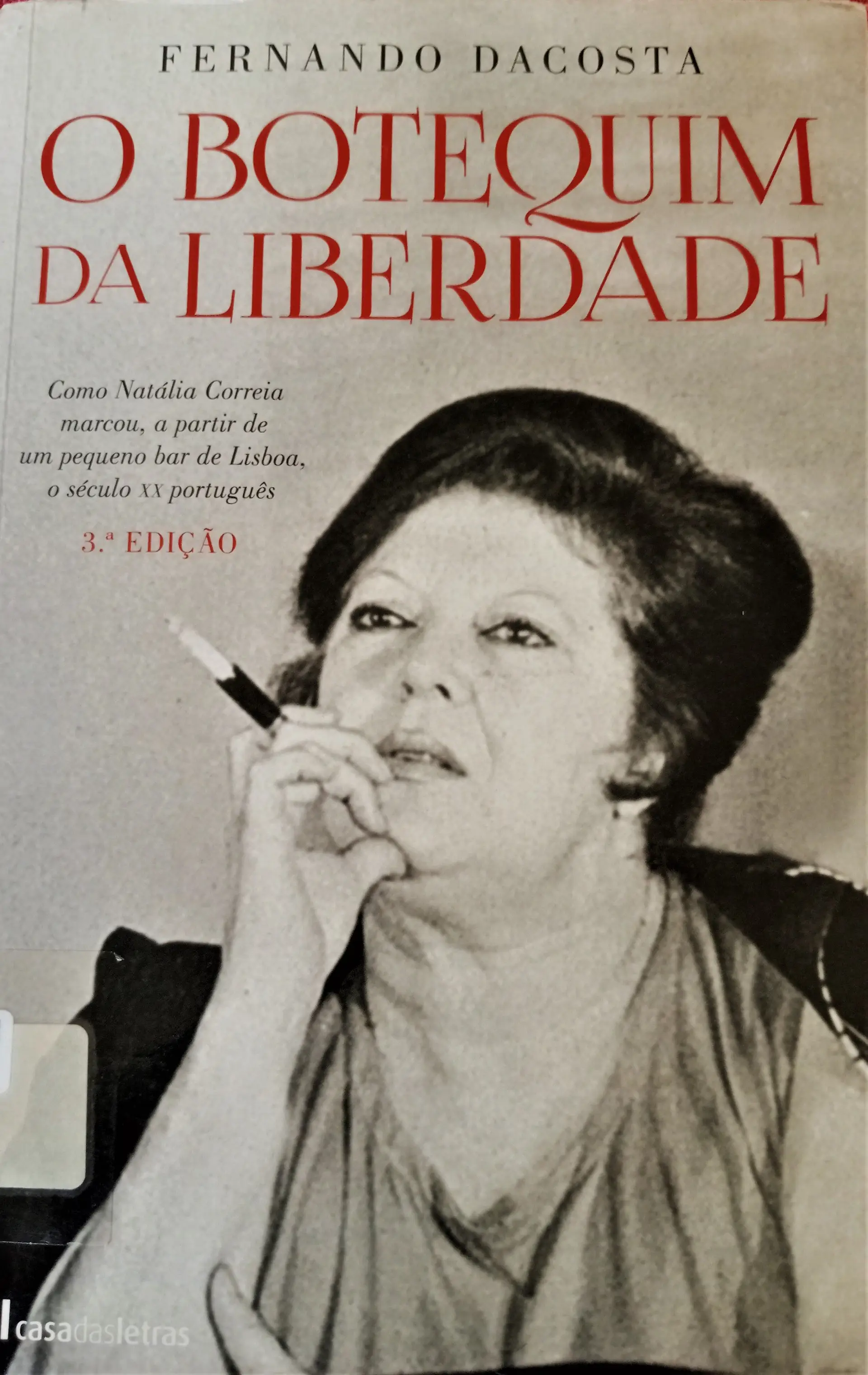 Capa do livro "O Botequim da Liberdade", de Fernando Dacosta