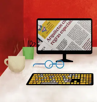 Capa do manual “No Trabalho”, da série Expresso Ser. Esta sexta-feira nas bancas