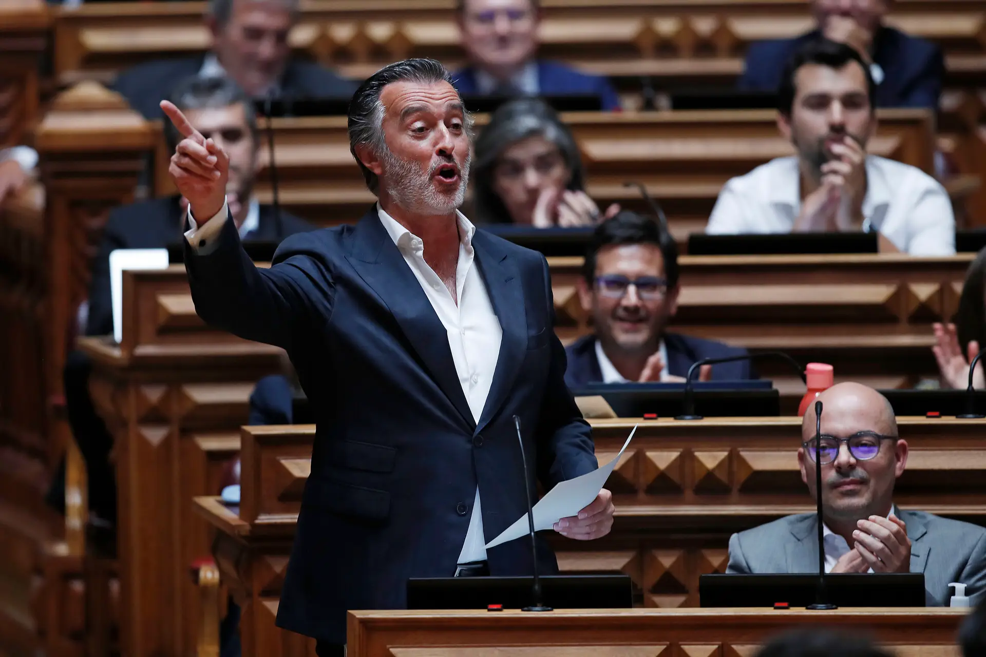 Cotrim de Figueiredo, presidente do partido Iniciativa Liberal