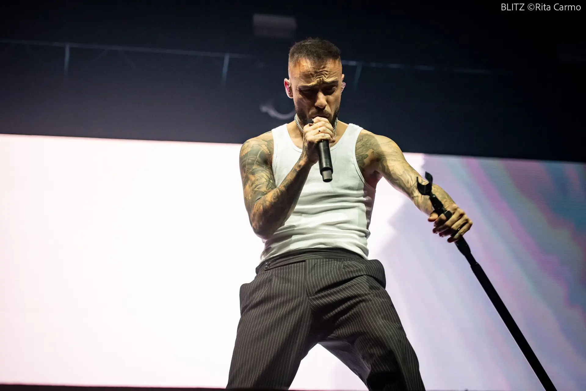 Diogo Piçarra na Altice Arena, Lisboa