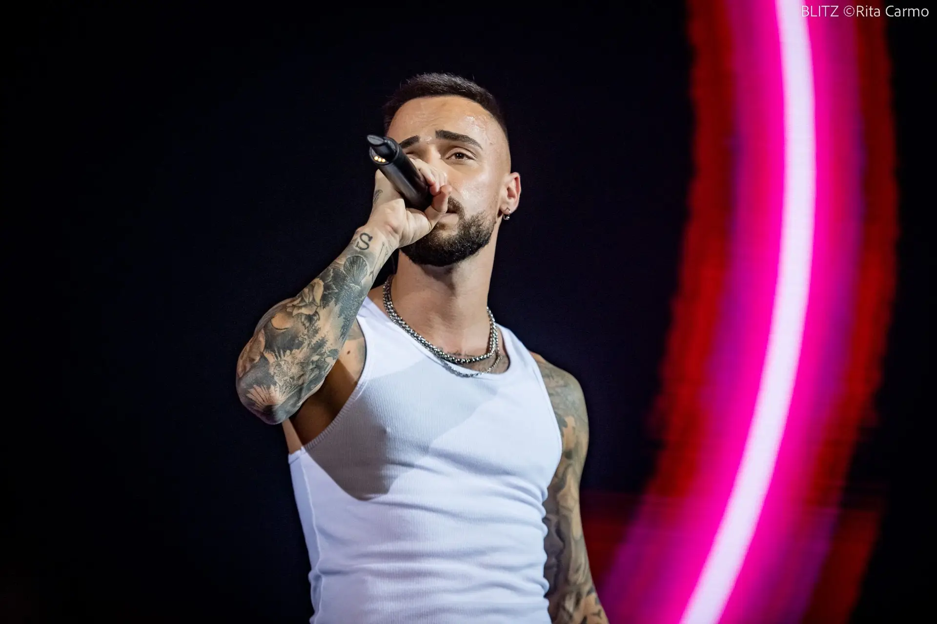 Diogo Piçarra na Altice Arena, Lisboa