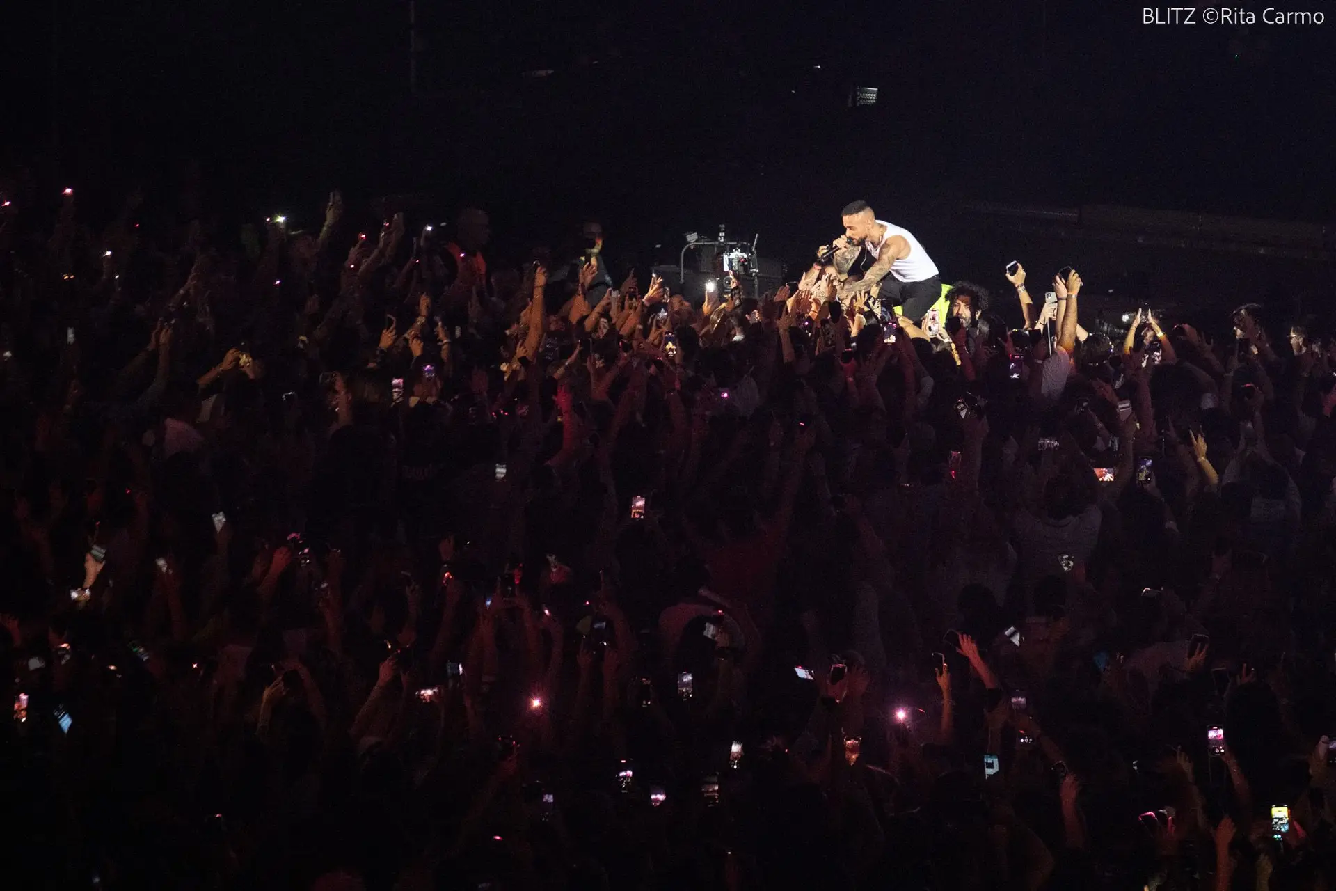Diogo Piçarra na Altice Arena, Lisboa