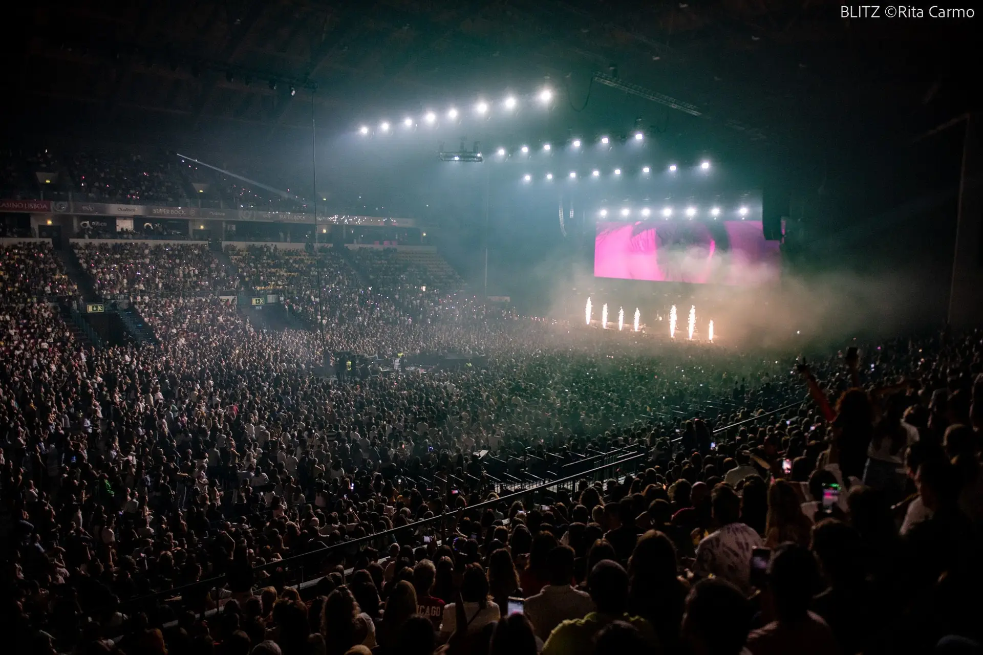 Diogo Piçarra na Altice Arena, Lisboa