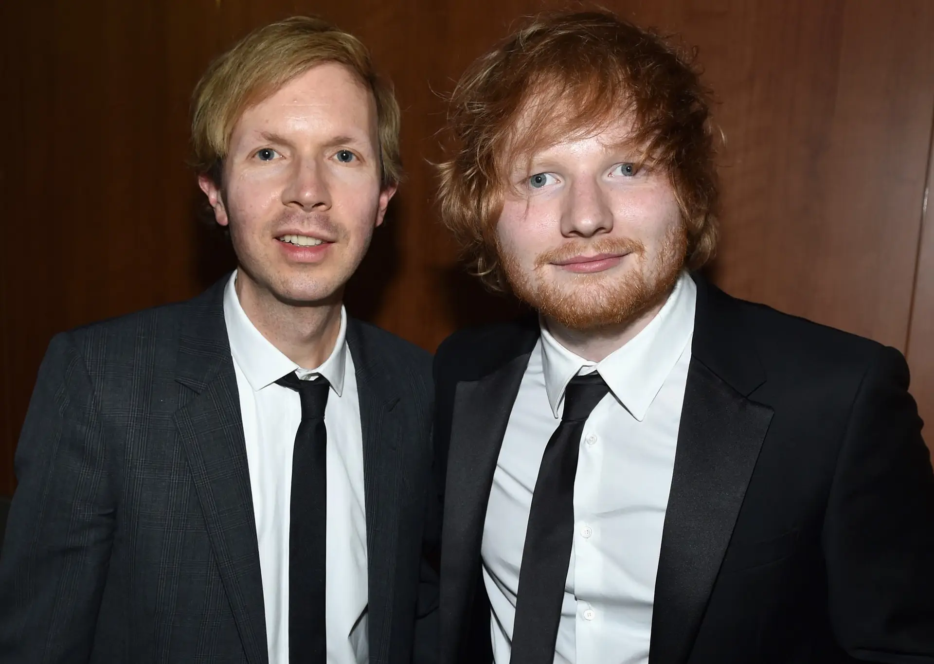 Beck e Ed Sheeran em 2016