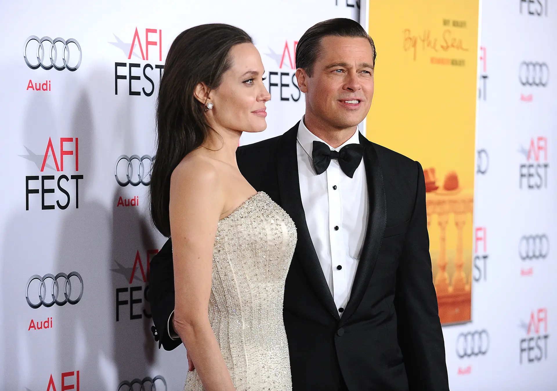 Angelina Jolie e Brad Pitt em 2015