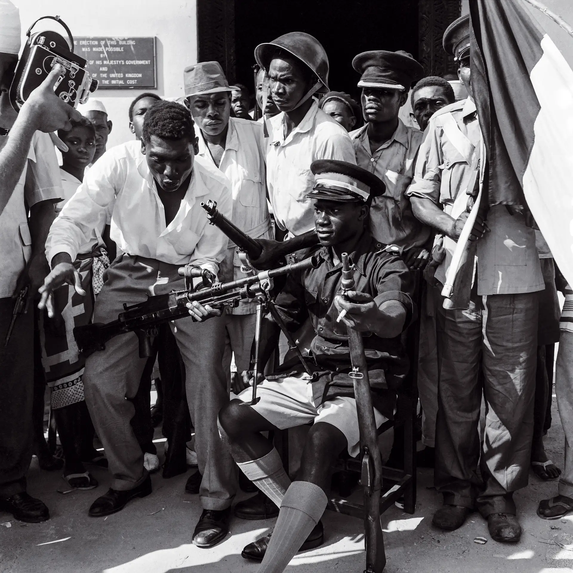 Em janeiro de 1964, John Gideon Okello foi nomeado Presidente de Zanzibar, após a revolução que depôs o sultão Jamshid bin Abdullah