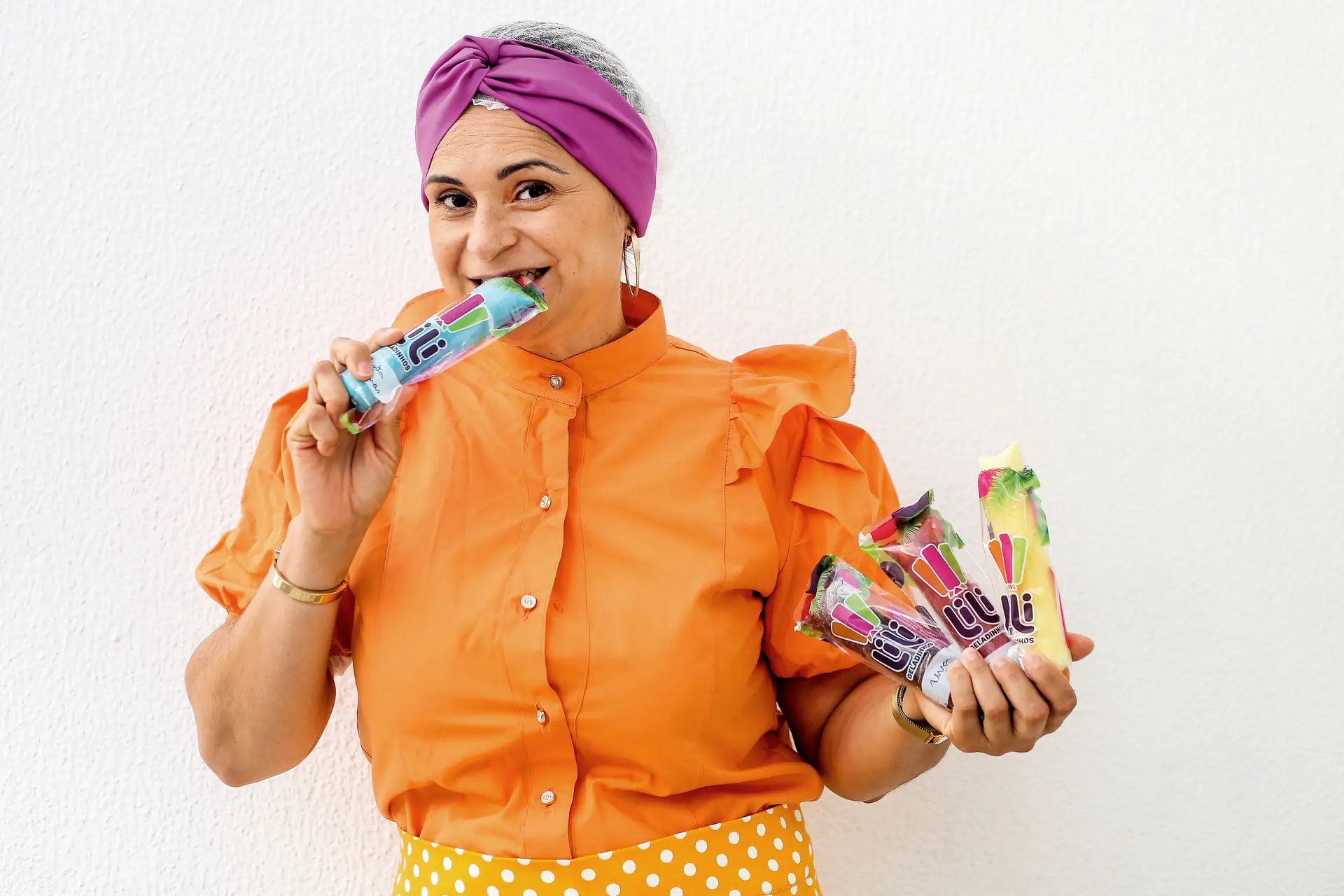 Lilian Quintas lançou a marca Lili Geladinhos em 2020. Este ano quer abrir a primeira loja própria em Cascais