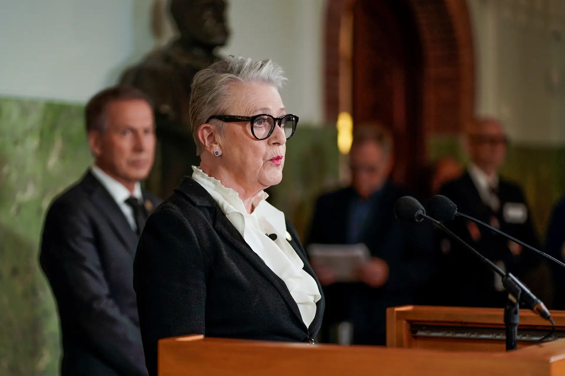 Berit Reiss-Andersen, presidente do Comité do Prémio Nobel da Paz