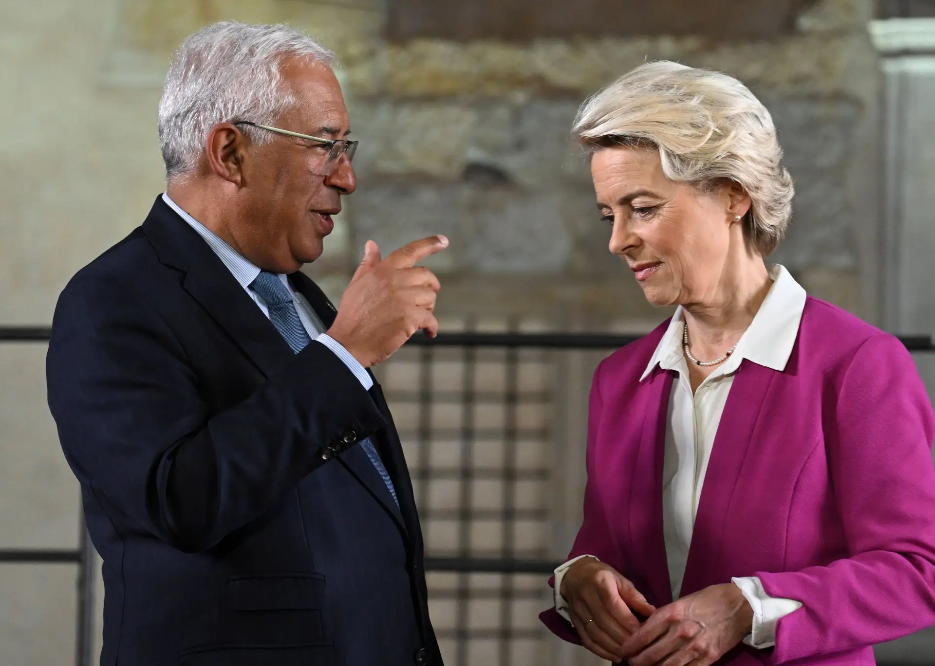 António Costa e Ursula von der Leyen