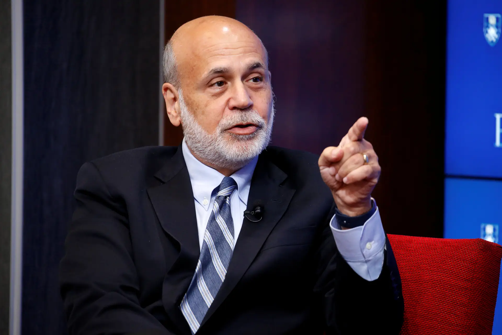 Ben Bernanke, ex-presidente da Reserva Federal dos Estados Unidos, é um dos laureados com o Nobel da Economia de 2022