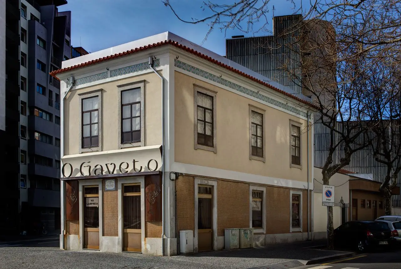 Fachada do restaurante O Gaveto