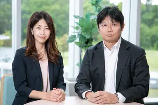 A fundadora da FIMECS, Kanae Gamo, e o CEO, Yusuke Tominari